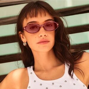 QUAY AURA POINTS Doe Frame / Peony Lens